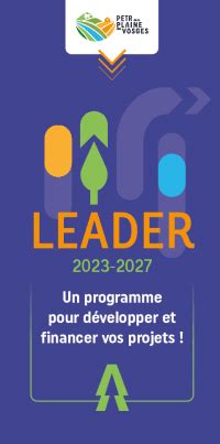 Leader 2023 2027 Leader PETR De La Plaine Des Vosges