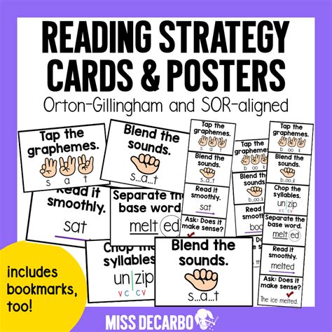 Reading Comprehension Posters Pdf