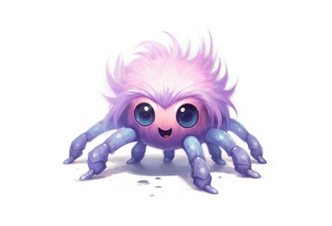 Tarantula Kawaii Animal Graphic by Poster Boutique · Creative Fabrica