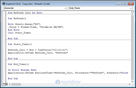 How to Make a Running Clock in Excel (2 Easy Ways) - ExcelDemy