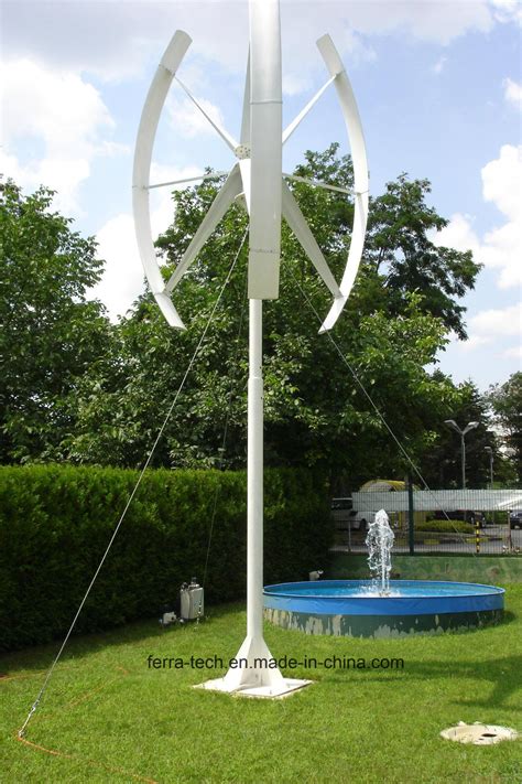 Kw Low Wind Start Vertical Axis Wind Turbine Generator System On Grid