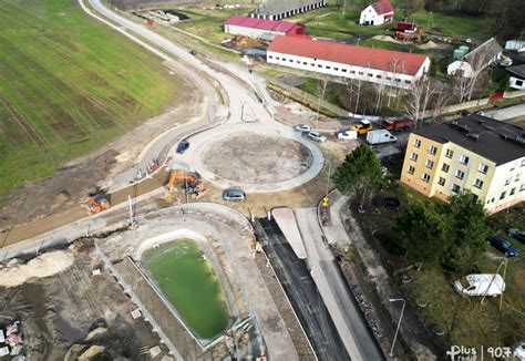 Trwa Budowa Ronda W G Barzowie W Gminie Skaryszew