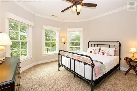 New Double Hung Windows In Pretty Bedroom Renewal By Andersen Ohio