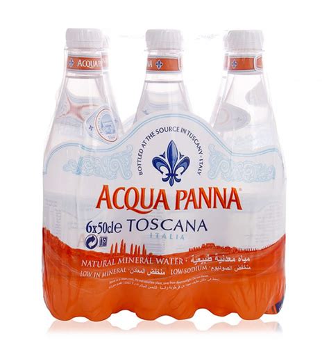 Acqua Panna Natural Mineral Water 6x500ml from SuperMart.ae