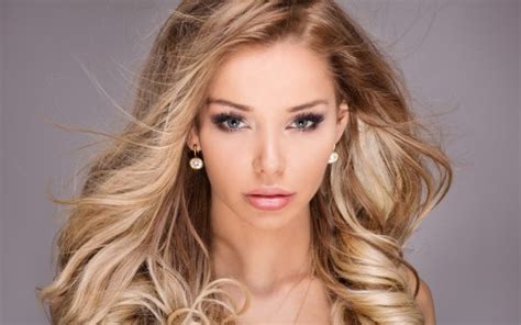 Beautiful Blonde Girl Model K K HD Girls Wallpapers HD Wallpapers ID