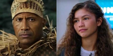 Fans Can't Believe New 'Moana' Look With Zendaya and Dwayne Johnson