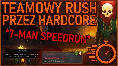 HARDCORE LADDER 2 DRUŻYNOWY RUSH OD ZERA DO HELLA W 7 OSÓB PALADYN