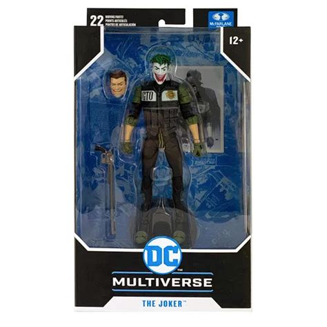 Dc Multiverse Mcfarlane Series White Knight Joker Action Figure The