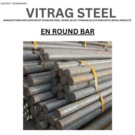 En32b Carbon Steel Round Bar At Rs 99 Kg Carbon Steel Round Bars In