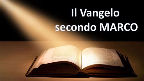 Il Vangelo Secondo Marco Introduzione