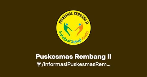 Puskesmas Rembang II Instagram Facebook Linktree