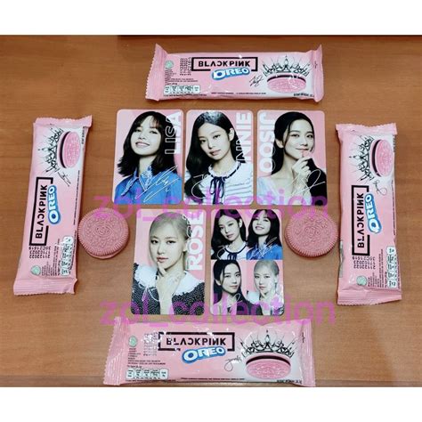 Jual Photocard Oreo Blackpink Jennie Rose Lisa Jisoo Pc Blackpink Oreo