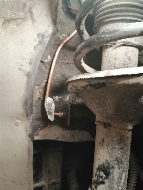Замена трубки тормозной — Hyundai Accent (2G), 1,5 л, 2009 года ...
