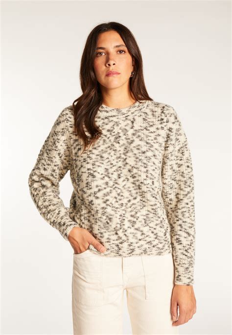 Pull Col Rond En Laine Mohair Montagut