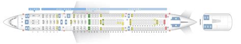 Seat Map And Seating Chart Lufthansa Airbus A340 600 Four Class Layout ...