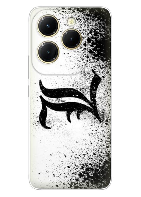 Infinix Hot аниме чехол из силикона Тетрадь смерти лого