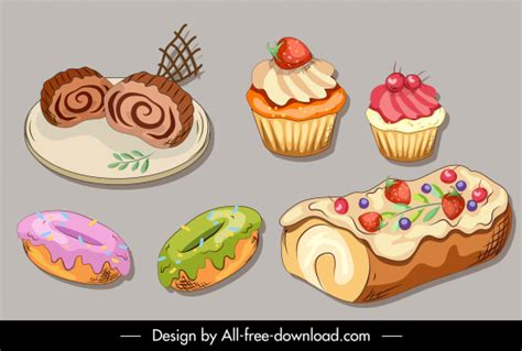 6 Free Vector Dessert Cliparts Food Graphics Free Vector In Adobe