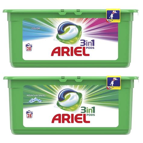 Pachet Promo Detergent Automat Capsule Ariel All In One Pods Mountain