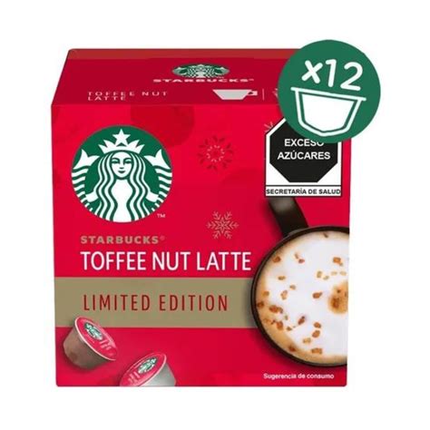 Dolce Gusto Toffee Nut Latte Starbucks 12 Cápsulas 6 Tazas