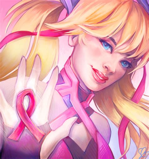 Original Pink Mercy Roverwatchfanart