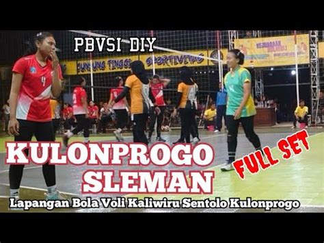 FULL SET PUTRI KULONPROGO VS SLEMAN Kejuaraan Bola Voli Piala Ketua