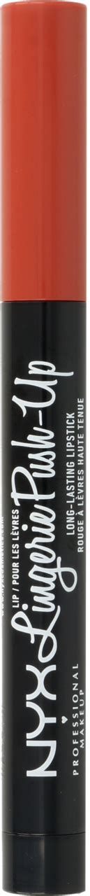 NYX PROFESSIONAL MAKEUP Push Up Lingerie Szminka Do Ust W Kredce Matowa Kremowa Nr 12