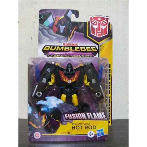 Authentic Transformers Cyberverse Adventure Toy Autobot Hot Rod Shopee Philippines