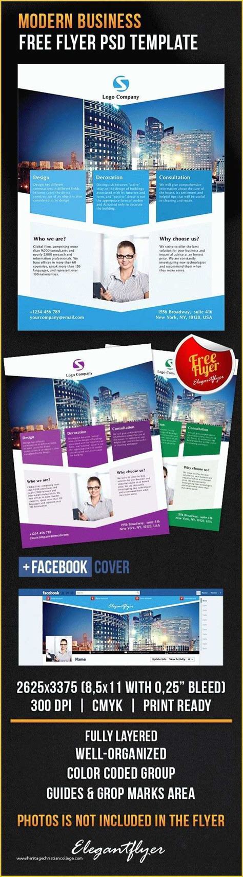 Facebook Ad Template Psd Free Of Download Modern Business Cover Psd ...