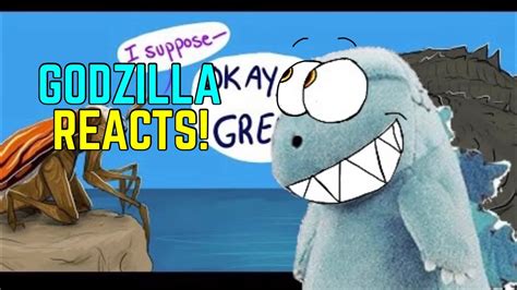 Godzilla Reacts To Godzilla Kotm Godzilla King Of The Puns Godzilla