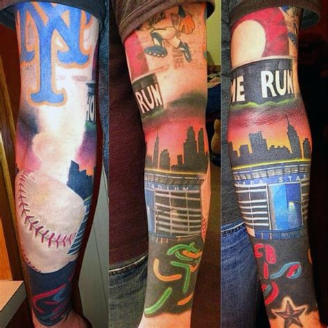 40 Baseball Tattoos For Men - A Grand Slam Of Manly Ideas