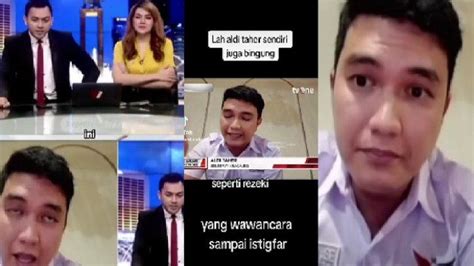 Aldi Taher Trending Twitter Gegara Nyaleg Video Wawancara Viral