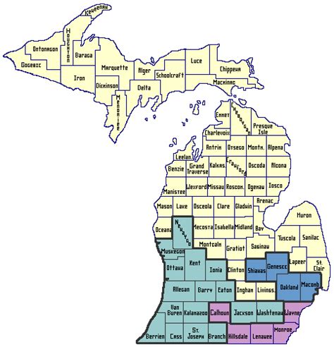 Michigan District Court Map - prntbl.concejomunicipaldechinu.gov.co