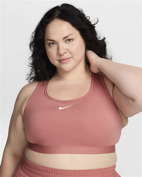 Nike Swoosh Medium Support Womens Padded Sports Bra Plus Size Nike Uk