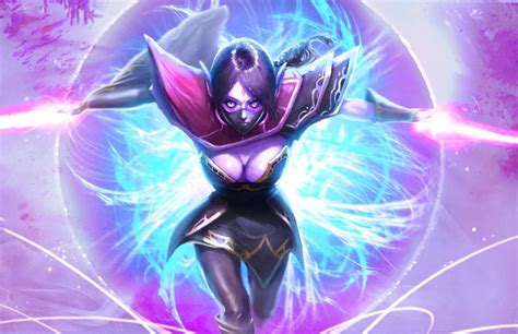 Lanaya The Templar Assassin By Longai Dota 2 With Images Dota 2 Art Anime