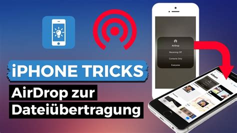 Dateien mit iPhone per AirDrop übertragen YouTube