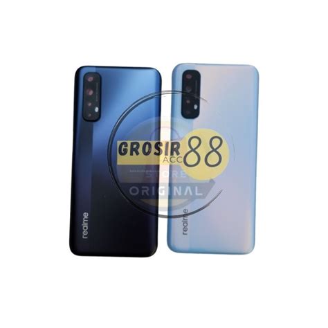 Jual HOUSING BACKDOOR FULLSET BEZEL REALME 7 BACK CASING KESING