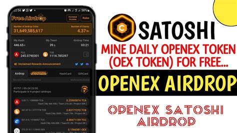 OpenEX Satoshi Airdrop Claim Daily Free OEX Token On Satoshi BTCs