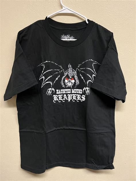 Drain Gang × Haunted Mound Sematary Haunted Mound Reapers T-Shirt Black