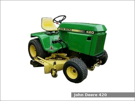 John Deere 420 Lawn And Garden Tractor Review And Specs Tractor Specs