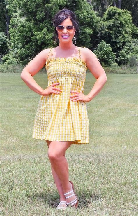 Drift Away Plaid Dress Yellow Plaid Dress New Dress Yellow Dress