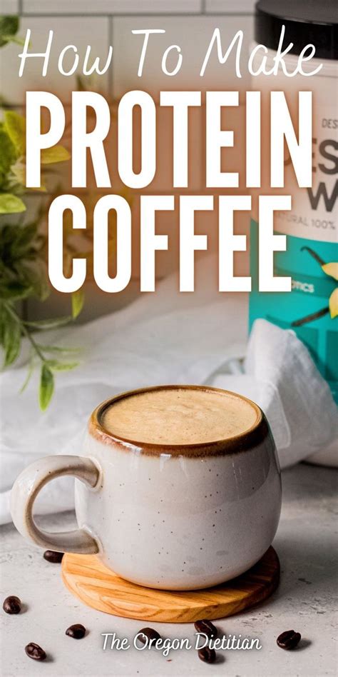 How To Blend Protein Powder In Coffee Recipe Protein Coffee Protein Powder Coffee Coffee