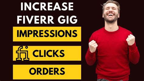 How To Increase Fiverr Gig Impressions Fiverr Gig Promotion Fiverr