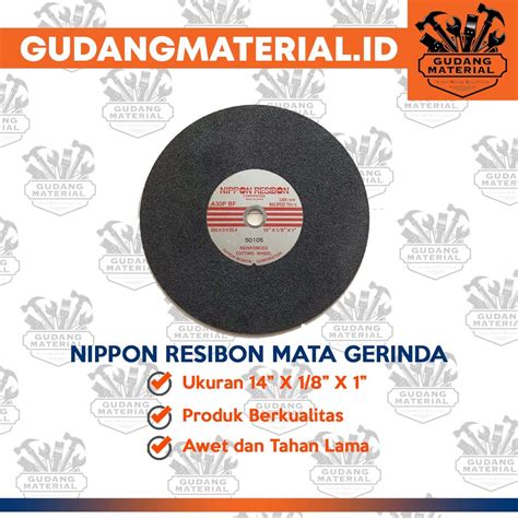 Jual Nippon Resibon Mata Grinda Batu Gerinda Potong Inch Shopee