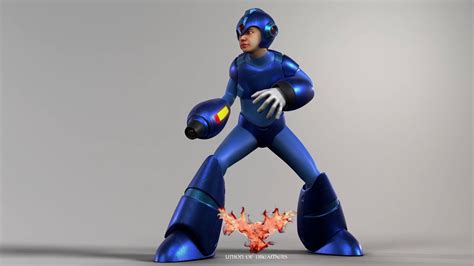 Mega Man D Model Breakdown Cgi Youtube