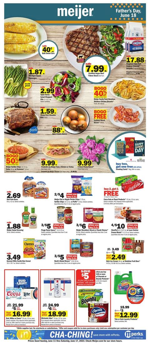 Meijer Ad Circular 06 11 06 17 2023 Rabato