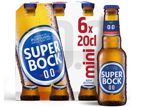 Cerveja Sem Alcool Super Bock 00 6x0 20l Auchan