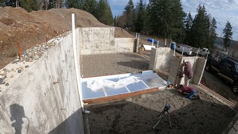 Basement Slab Time Lapse Youtube