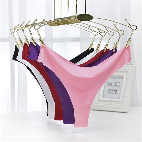 New Sexy Women Seamless Bikini Thong G String Tback Ubuy India
