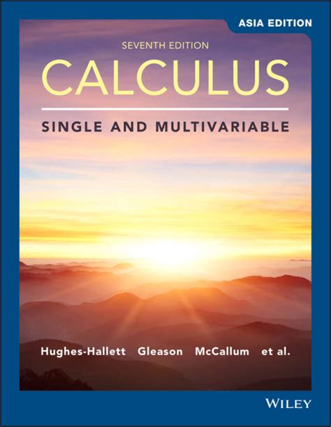 Calculus Single And Multivariable 7th Edition Deborah Hughes Hallett Lazada Singapore