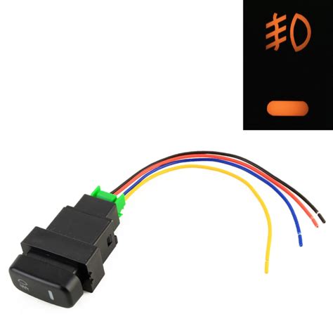 Car Fog Light On Off Button Switch For Mitsubishi With Cable